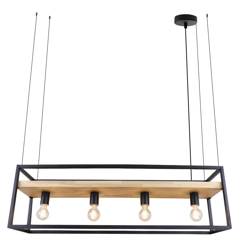 Candeeiro suspenso preto industrial, Frama Candeeiro suspenso preto industrial, Frama