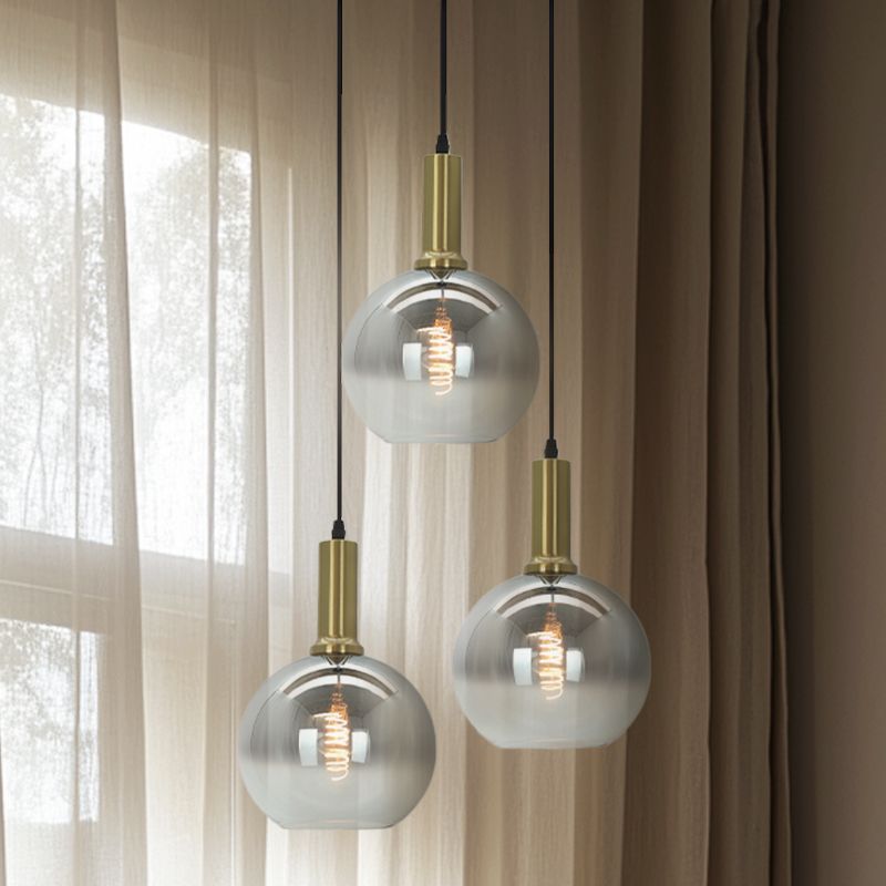 Candeeiro suspenso cinzento design, Emerson Candeeiro suspenso cinzento design, Emerson