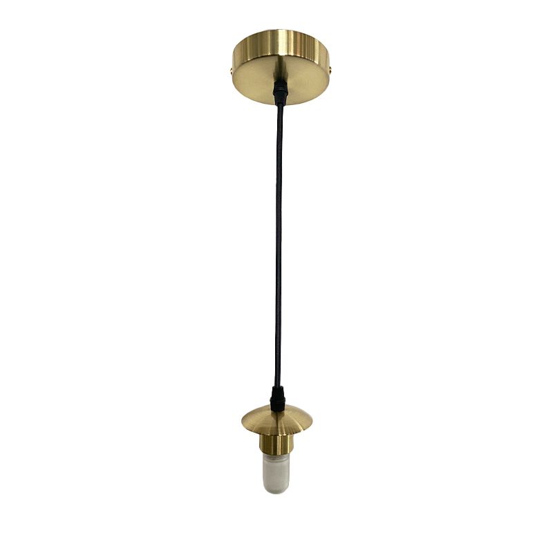 Candeeiro de parede sem abajur dourado de metal, Aafje, IP44 Candeeiro de parede sem abajur dourado de metal, Aafje, IP44
