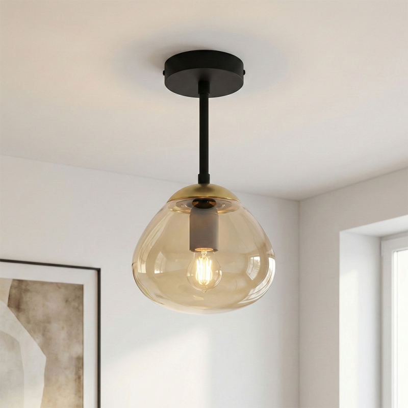 Candeeiro de teto âmbar design, Sedef