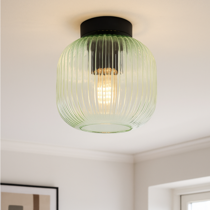 Candeeiro de teto verde design, Charlois