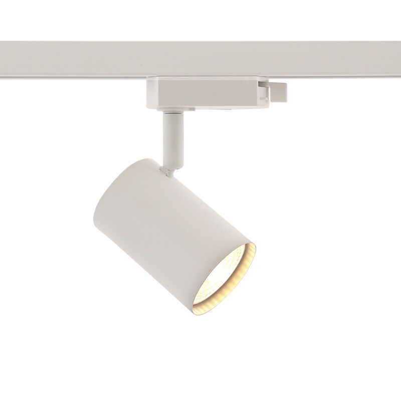Spot para trilho monofásico branco moderno, Elena