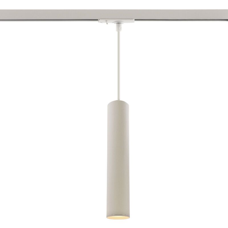 Spot para trilho monofásico branco moderno, Nadi