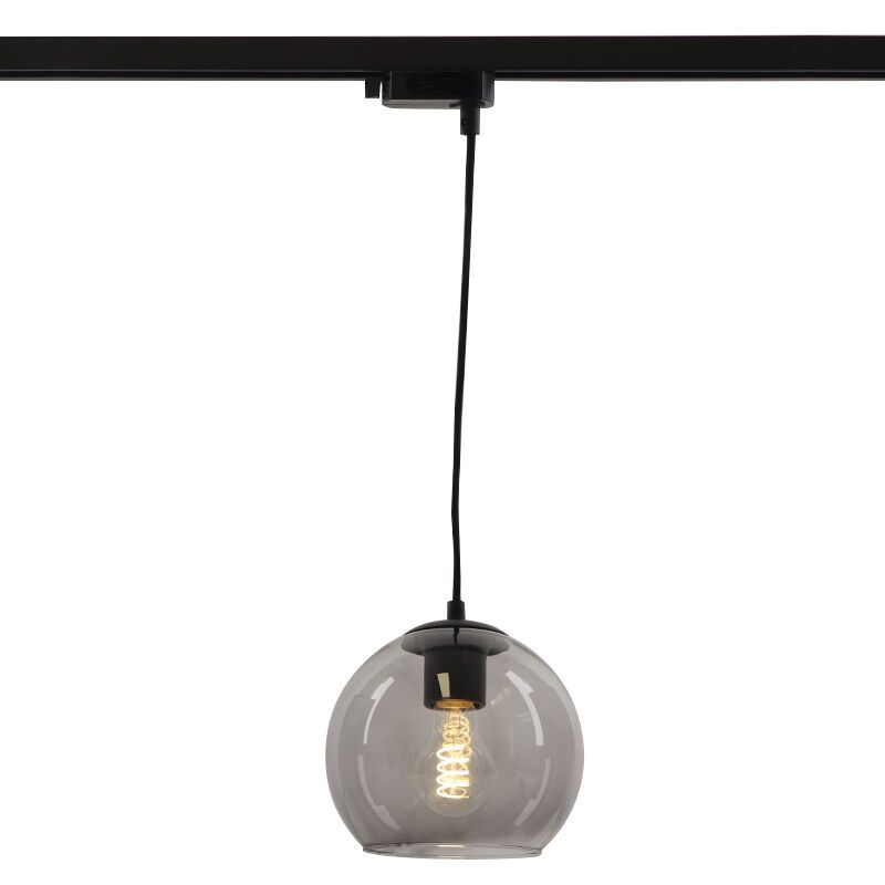 Spot para trilho monofásico cinzento design, Giada