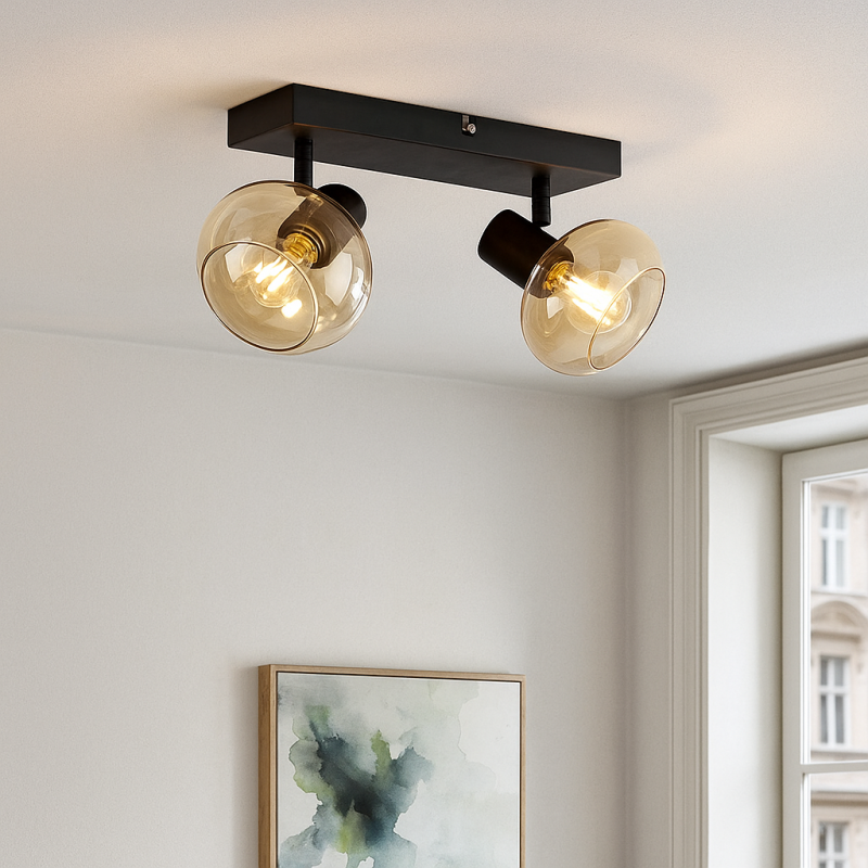 Foco de teto âmbar design, Skip