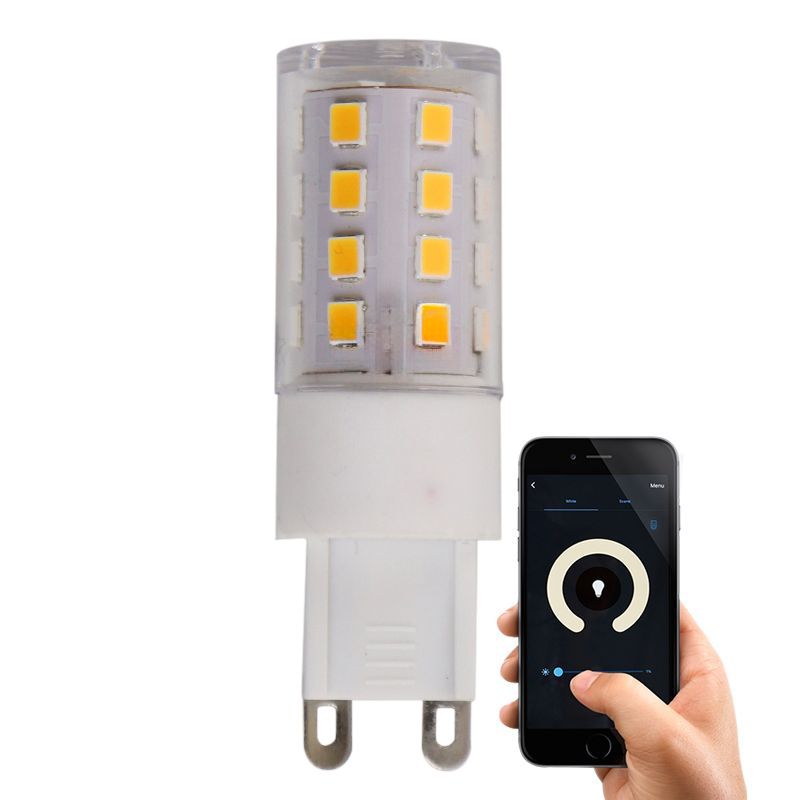Lâmpada LED inteligente Olucia G9 Kyo, 3W, 2700K