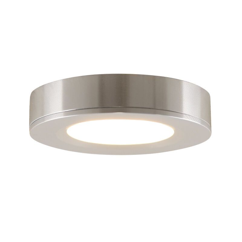 Régua LED cozinha prateada de alumínio, Sana, 3,3W, LED 2700K Régua LED cozinha prateada de alumínio, Sana, 3,3W, LED 2700K