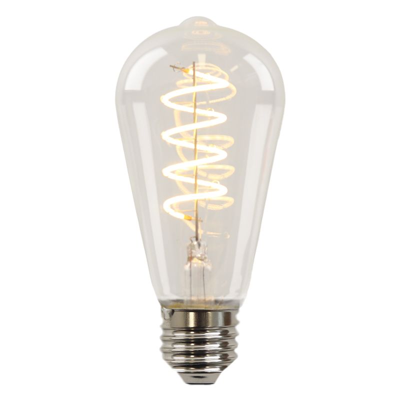 Lâmpada LED Edison regulável E27 Olucia Tuelo, 4W, 2700K