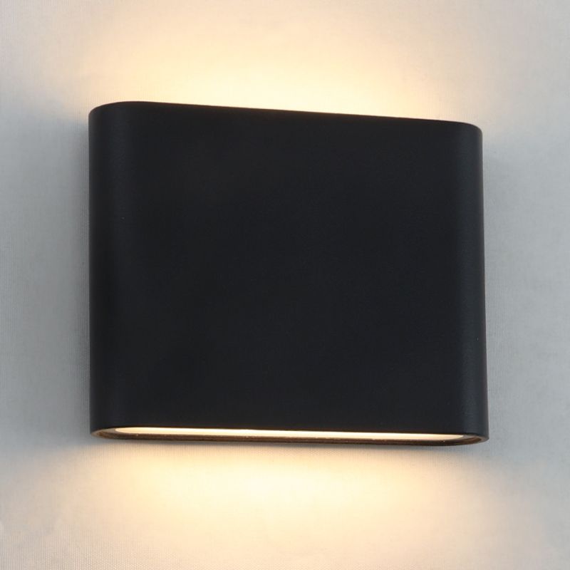 Candeeiro para exterior preto moderno, Cailey, 6W, LED 3000K, IP54 Candeeiro para exterior preto moderno, Cailey, 6W, LED 3000K, IP54