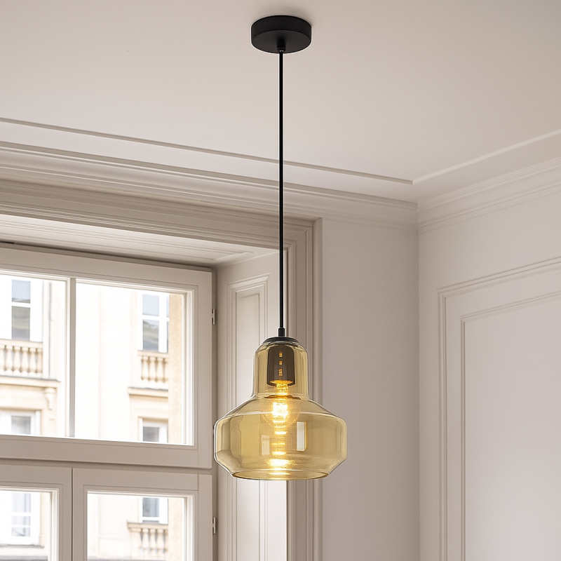 Candeeiro suspenso âmbar design, Sabina Candeeiro suspenso âmbar design, Sabina