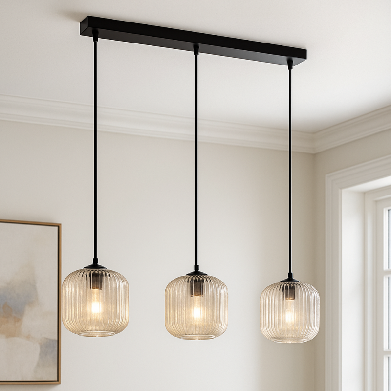 Candeeiro suspenso âmbar design, Charlois