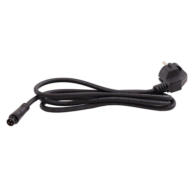 Cabo Olucia Connect macho de 1,5 m com plugue UE Cabo Olucia Connect macho de 1,5 m com plugue UE