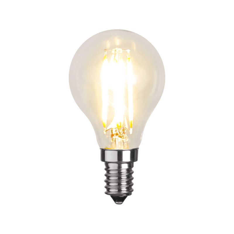 Lâmpada de filamento LED E14 dimerizável, 4,2 W, 2700 K