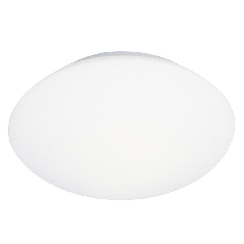 Candeeiro de teto branco de vidro, Dara Candeeiro de teto branco de vidro, Dara