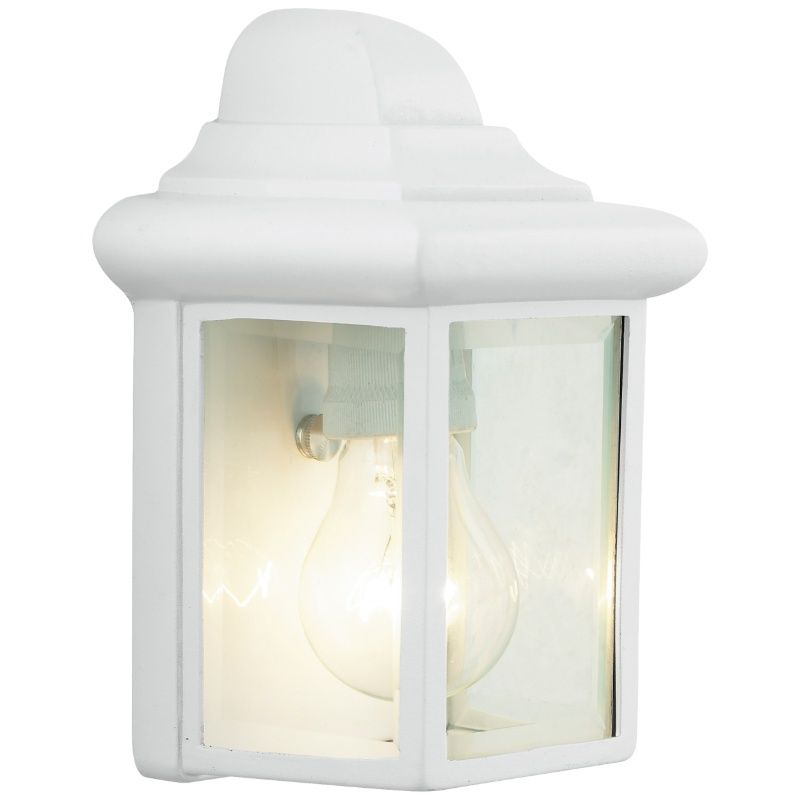 Candeeiro para exterior branco clássico, Kalle, IP23 Candeeiro para exterior branco clássico, Kalle, IP23