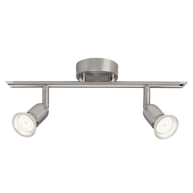 Foco de teto cromo de metal, Hayo, 50W, LED 3000K