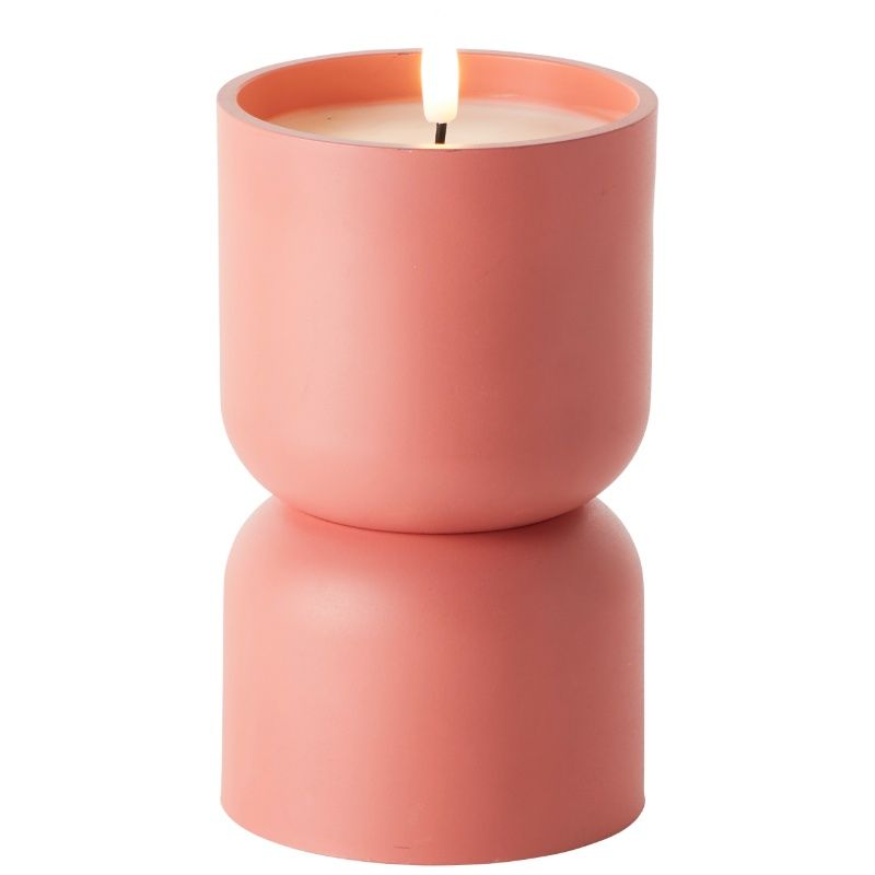Candeeiro de mesa exterior rosa de plástico, Zaki, W, LED 2700K, IP44