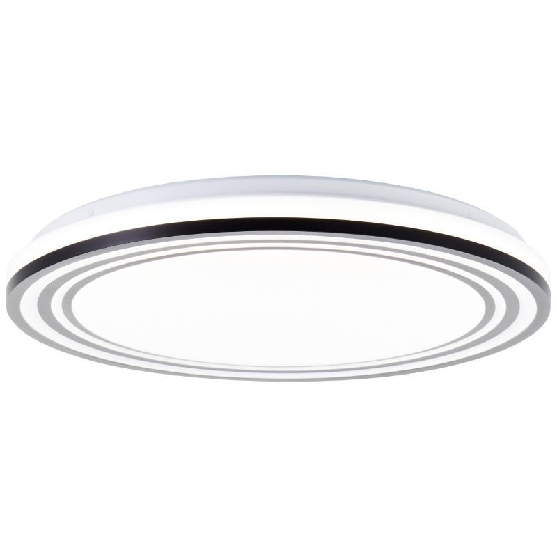 Candeeiro de teto preto moderno, Merlijn, 36W, LED white switch, com comando à distância