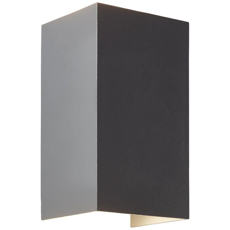 Candeeiro up down cinzento moderno, Romar, 8W, LED 3000K, IP44