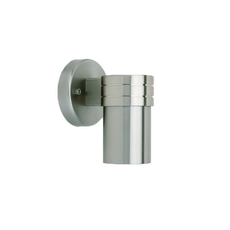 Candeeiro para exterior cromo moderno, Jaycie, 3W, LED 3000K, IP44 Candeeiro para exterior cromo moderno, Jaycie, 3W, LED 3000K, IP44