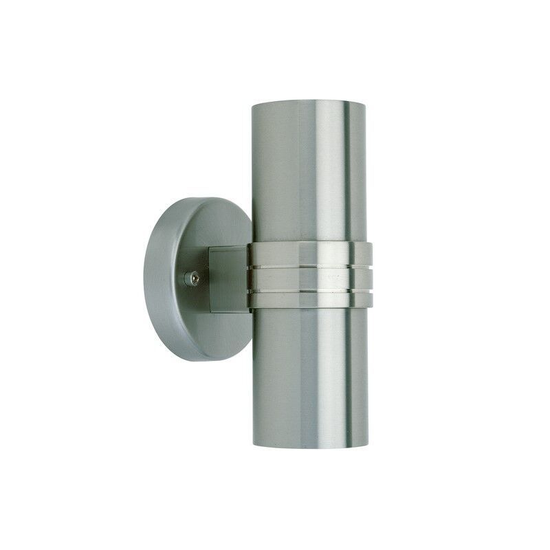 Candeeiro para exterior cromo moderno, Jaycie, 3W, LED 3000K, IP44