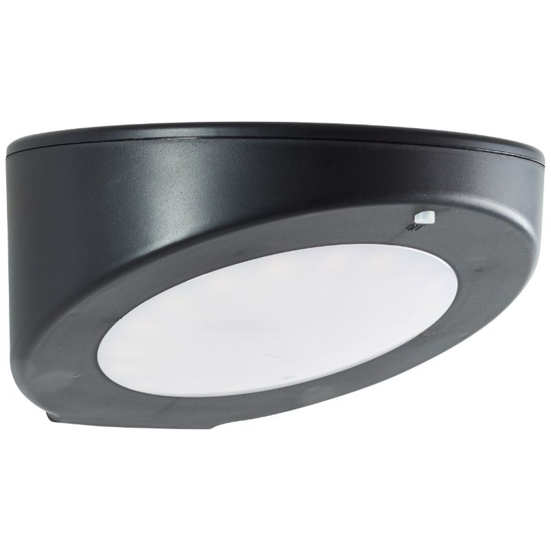 Candeeiro de parede exterior solar preto moderno, Winesh, 3W, LED 4000K, IP44 Candeeiro de parede exterior solar preto moderno, Winesh, 3W, LED 4000K, IP44