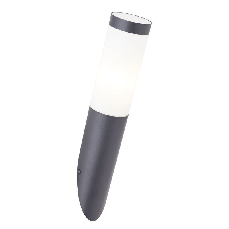 Candeeiro para exterior preto de metal, Meis, IP44