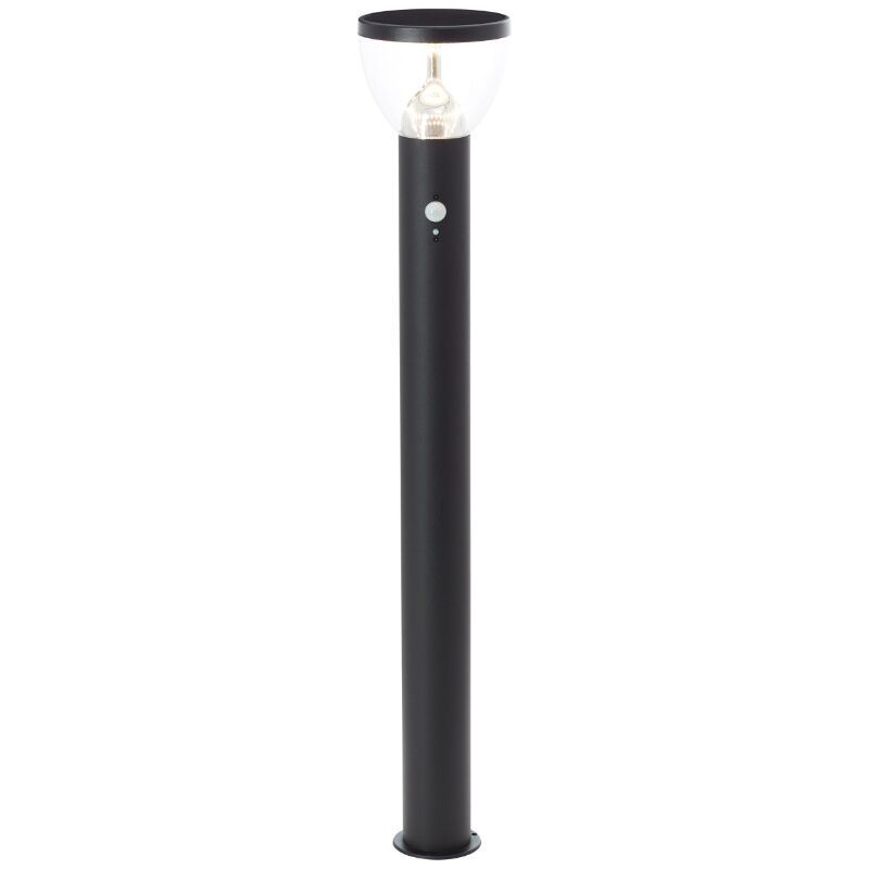 Candeeiro de pé exterior solar preto moderno, Saar, 3W, LED 3000K, IP44