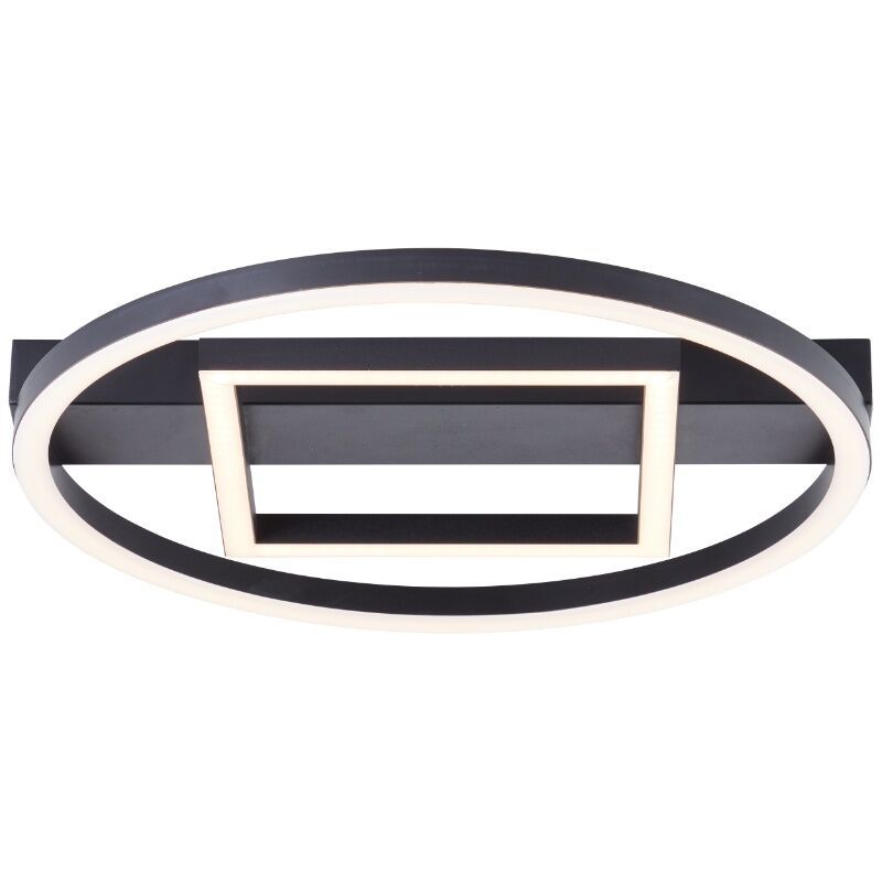 Plafon preto design, Konrad, 20W, LED 3000K Plafon preto design, Konrad, 20W, LED 3000K