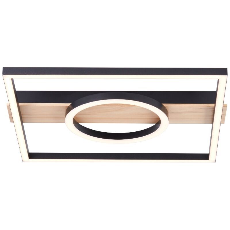 Plafon castanho design, Konrad, 20W, LED 3000K