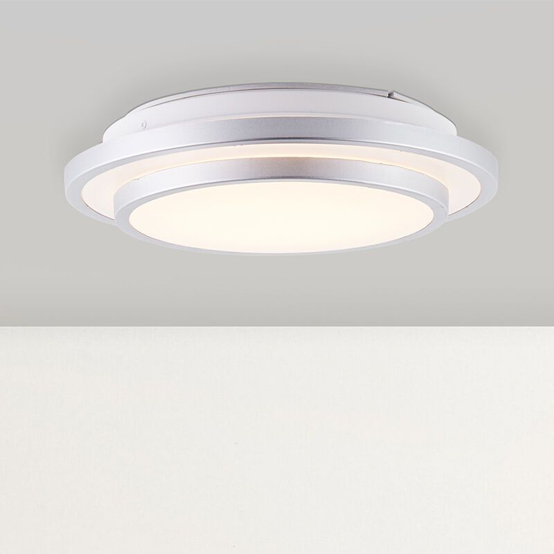 Plafon cromo moderno, Richie, 12W, LED 3000K