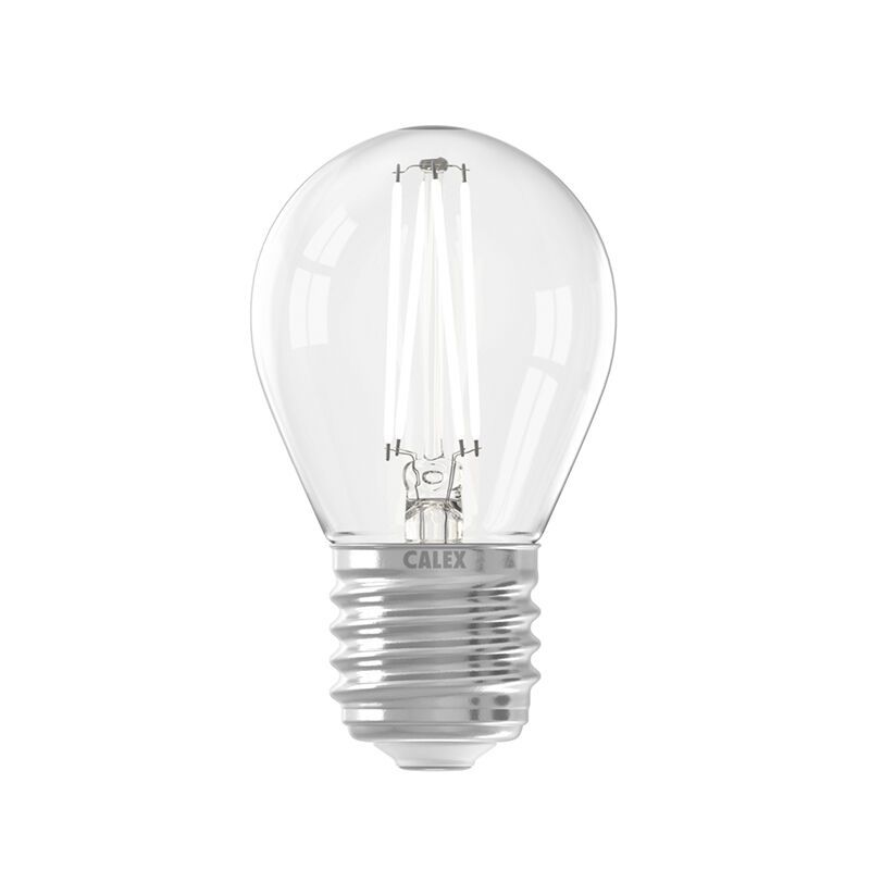 Lâmpada de filamento LED Calex E27 dimerizável, 4,5 W, 2700 K