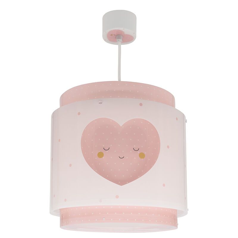 Candeeiro suspenso quarto infantil de plástico rosa, Dreams Candeeiro suspenso quarto infantil de plástico rosa, Dreams
