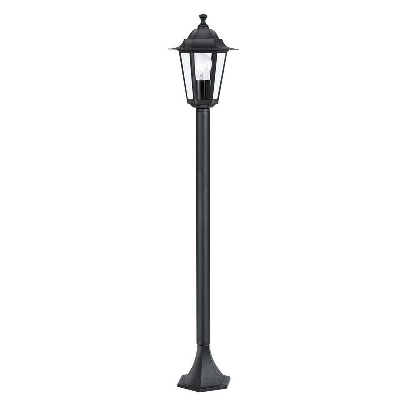 Candeeiro para exterior preto de alumínio, Alieke, IP44