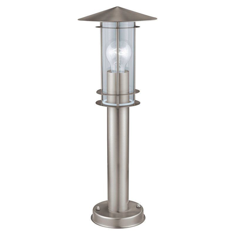 Candeeiro para exterior prateado de aço inoxidável, Arabella, IP44