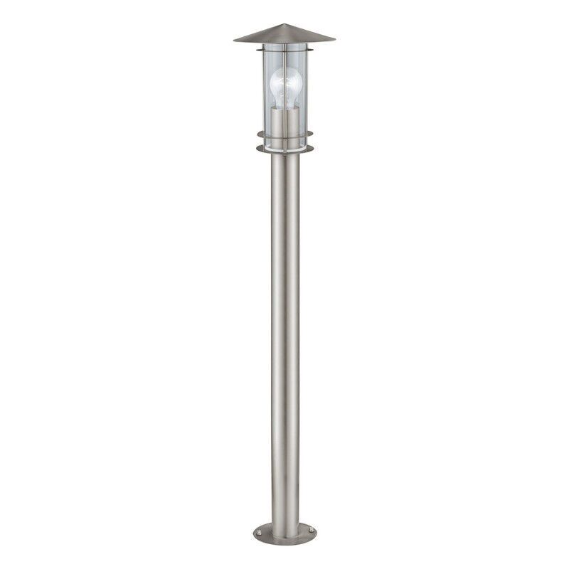 Candeeiro para exterior prateado de aço inoxidável, Arabella, IP44