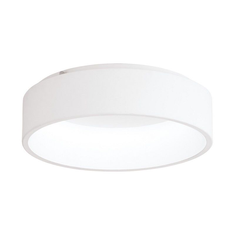 Candeeiro de teto branco de plástico, Elsje, 26W, LED 3000K