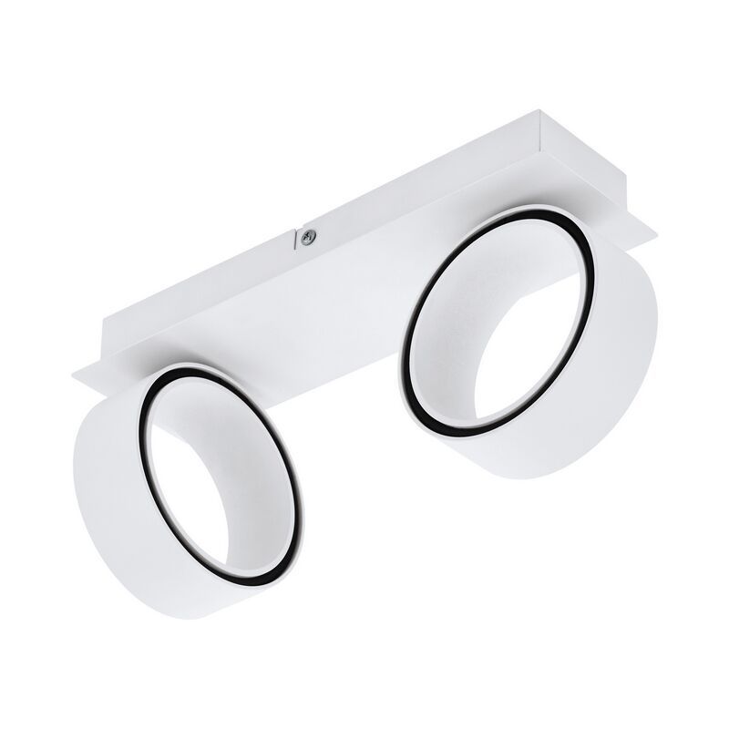 Foco de teto branco de alumínio, Gabi, 5W, LED 3000K