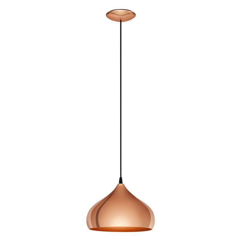 Candeeiro suspenso cobre de metal, Ancone Candeeiro suspenso cobre de metal, Ancone