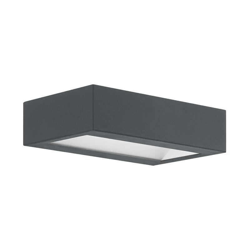 Candeeiro para exterior antracite de aço, Simen, 4W, LED 3000K, IP44 Candeeiro para exterior antracite de aço, Simen, 4W, LED 3000K, IP44