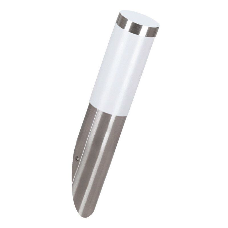 Candeeiro para exterior prateado de plástico, Carlein, IP44