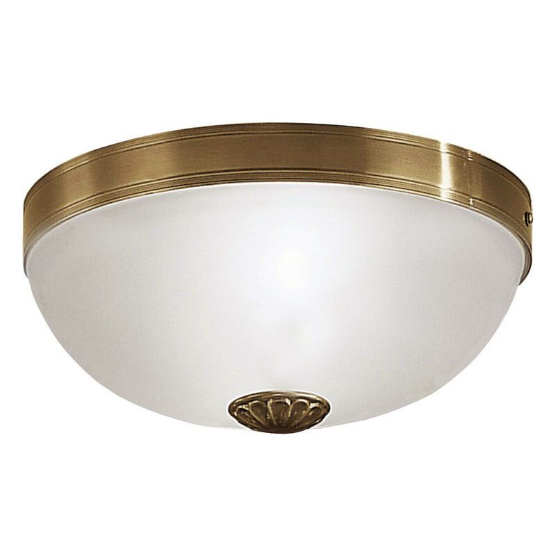 Plafon bronze de vidro, Esca