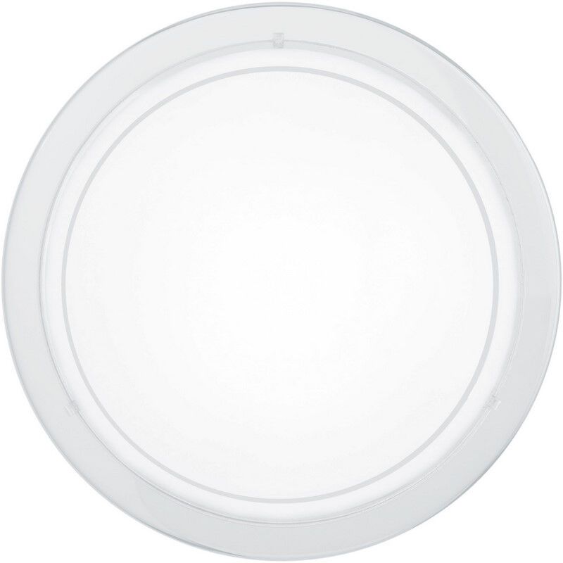 Plafon branco de vidro, Agena Plafon branco de vidro, Agena