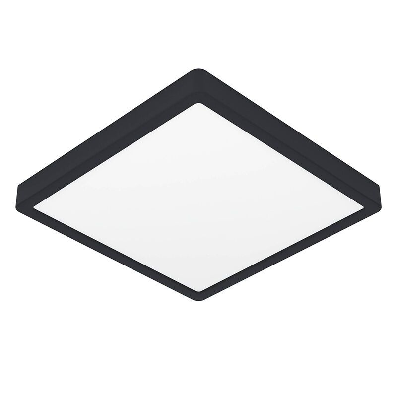Plafon branco de plástico, Geraldo, 20,5W, LED 3000K Plafon branco de plástico, Geraldo, 20,5W, LED 3000K