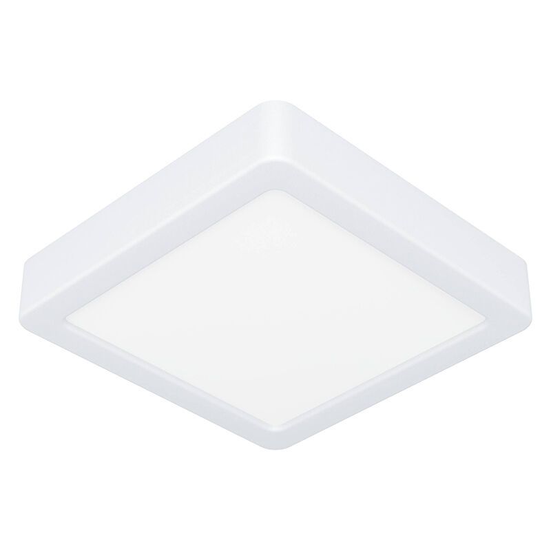 Candeeiro de teto para casa de banho branco de plástico, Geraldo, 11W, LED 3000K, IP44