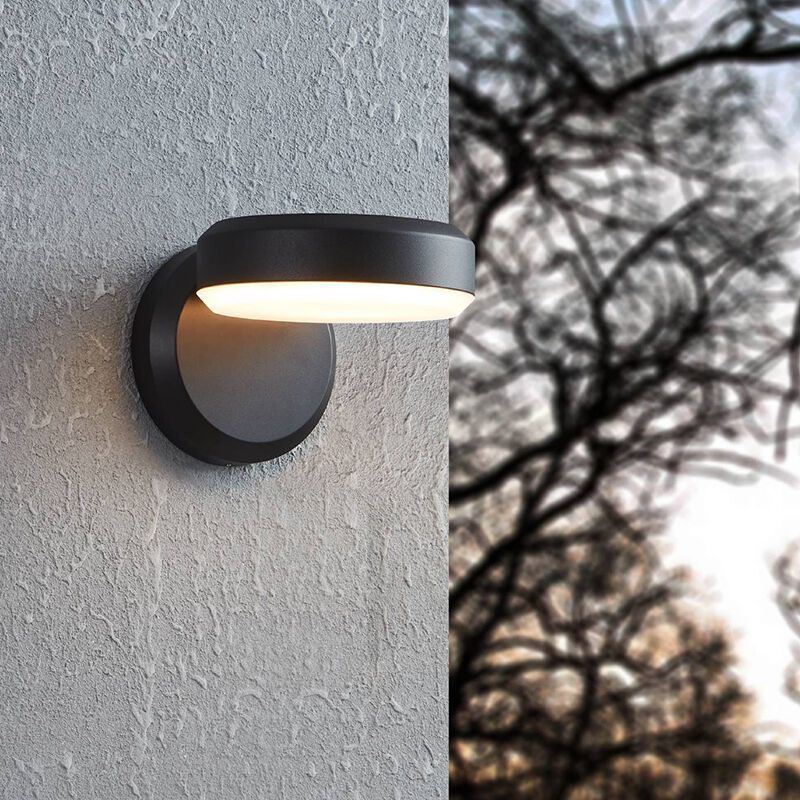 Candeeiro para exterior branco de plástico, Gabriella, 3,6W, LED 3000K, IP54