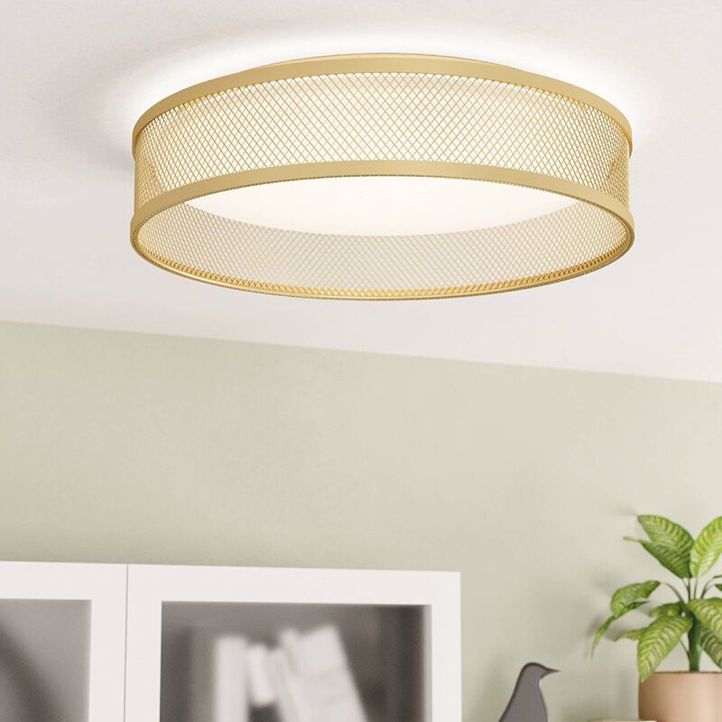 Plafon latão de plástico, Jolene, 20W, LED 3000K