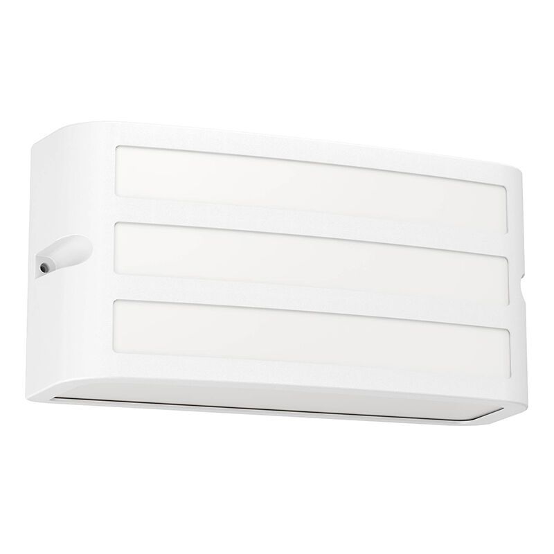 Candeeiro para exterior branco de plástico, Cesar, IP54