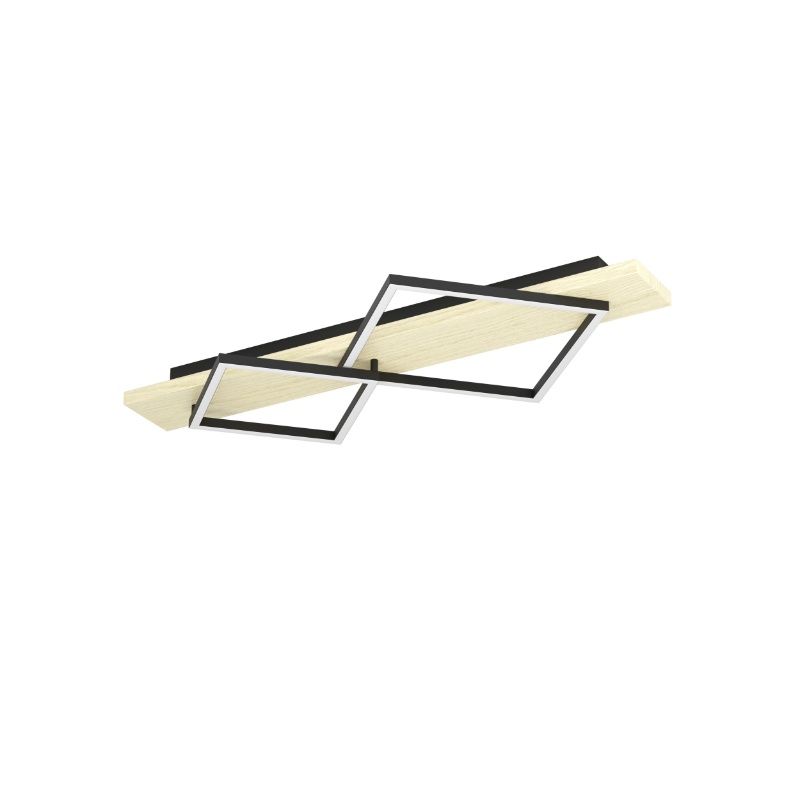 Plafon design madeira, Annebel, 13W, LED 3000K