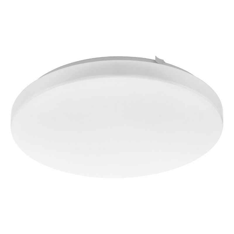 Candeeiro de teto inteligente branco de plástico, Eloise, 12W, LED RGBW
